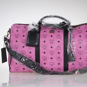 New&Authentic!!! MCM Traveler Weekender in Visetos